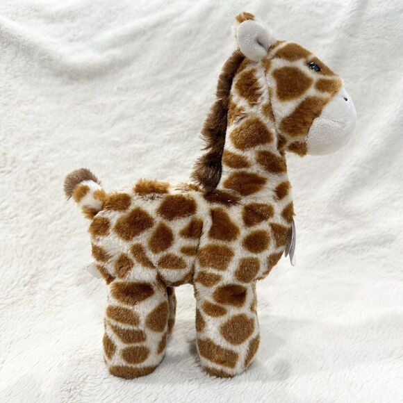 Manhattan Toy Company Voyagers Olive Giraffe 8" Plush Stuffed Toy Safari - Picture 4 of 6